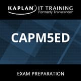 CAPM5ED Certified Associate in Project Management, Fifth Edition Certification Study Package