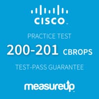 200-201 CBROPS: Understanding Cisco Cybersecurity Operations Fundamentals Practice Test