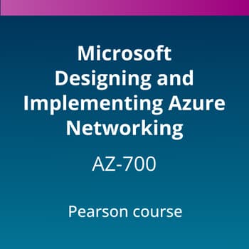Microsoft Designing and Implementing Azure Networking (AZ-700) Pearson Skilling Suite — 180-Day access