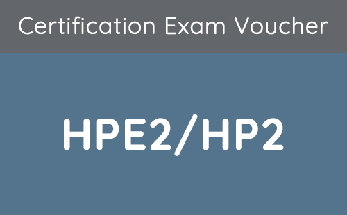 Voucher HPE2/HP2 - HPE Certification and Learning Voucher Store