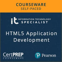 CertPREP Courseware: HTML5 Application Development (INF-306) - Self-Paced
