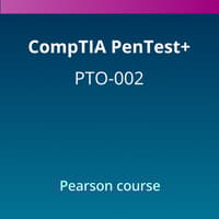 CompTIA PenTest+ (PT0-002) Pearson Course — 180-Day access