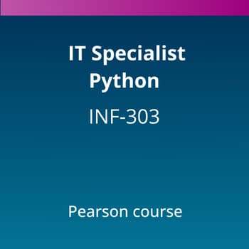 IT Specialist Python (INF-303) Pearson Course