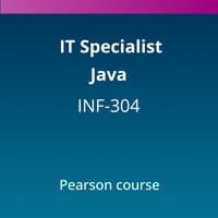 IT Specialist Java (INF-304) Pearson Course