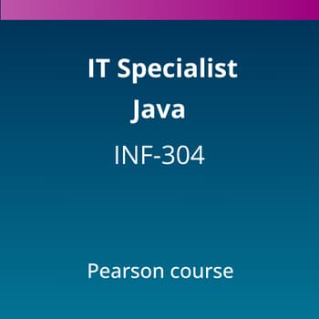 IT Specialist Java (INF-304) Pearson Course