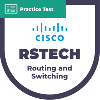 100-490 Supporting Cisco Routing and Switching Network Device | CyberVista Practice Test