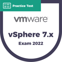 2V0-21.20 VMware Professional vSphere 7.x Exam 2022 (VCP-DCV 2022) | CyberVista Practice Test