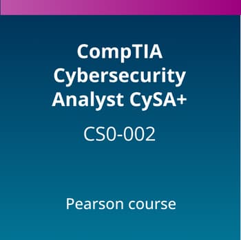 CompTIA Cybersecurity Analyst (CySA+) CS0-002 Pearson Course