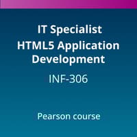IT Specialist HTML5 Application Development (INF-306) Pearson Course