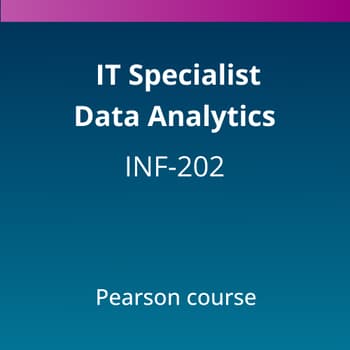 IT Specialist Data Analytics (INF-202) Pearson Course — 180-Day access
