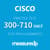The MeasureUp 300-710 SNCF: Securing Networks with Cisco Firepower practice test. Pearson logo. MeasureUp logo