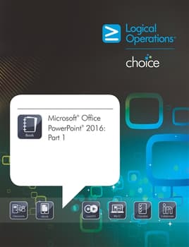 Microsoft Office PowerPoint 2016: Part 1 Student Electronic Courseware