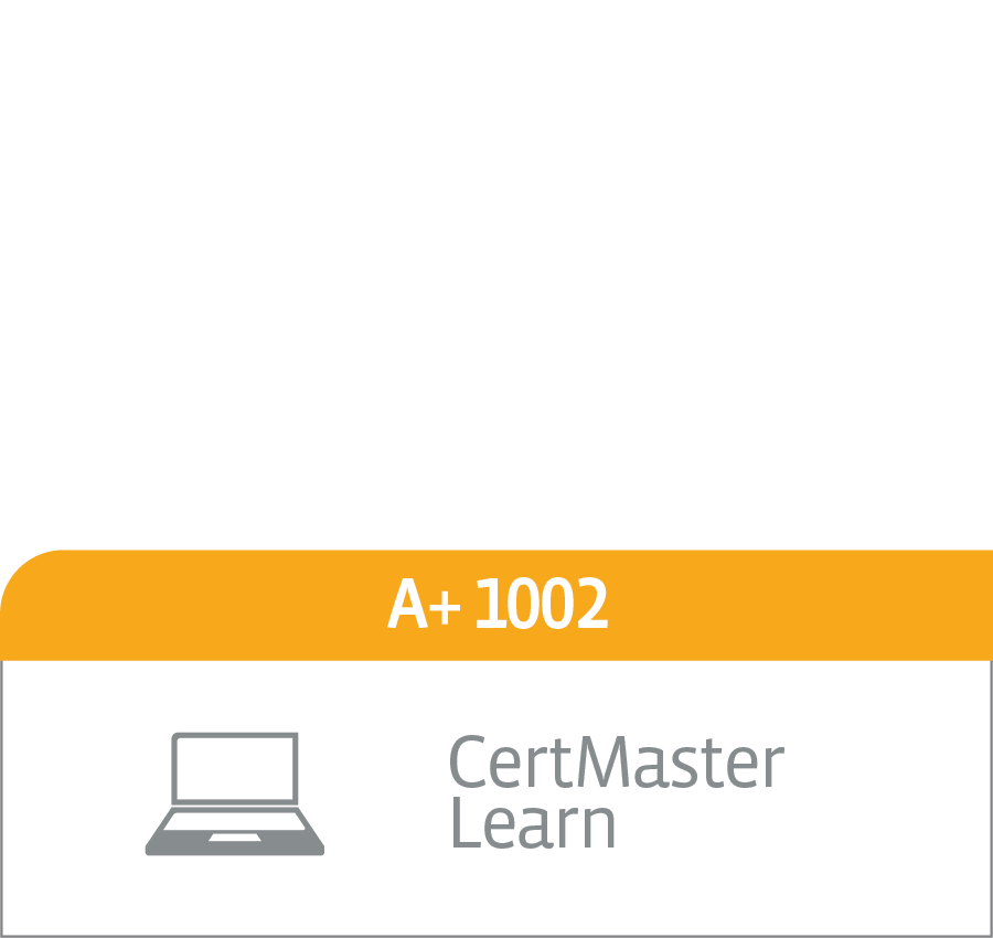 CompTIA CertMaster Learn For A+ Core 2 (220-1002) – Individual License ...