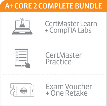 CompTIA A+ Core 2 (220-1002) Complete Bundle - CompTIA Marketplace