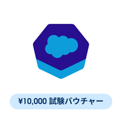 10000 JPY Salesforce Exam Voucher - JP