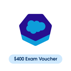 400 USD Salesforce Exam Voucher