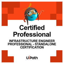 UiPath Infrastructure Engineer Professional - Standalone Part 1 Voucher