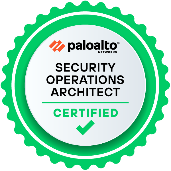Palo Alto Networks - Security Operations Architect Exam Voucher