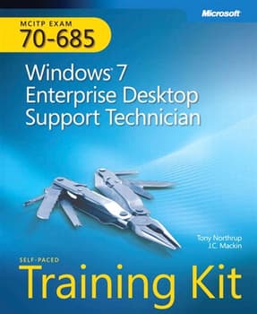 Self-Paced Training Kit (Exam 70-685) Windows 7 Enterprise Desktop Support Technician (MCITP) (eBook)