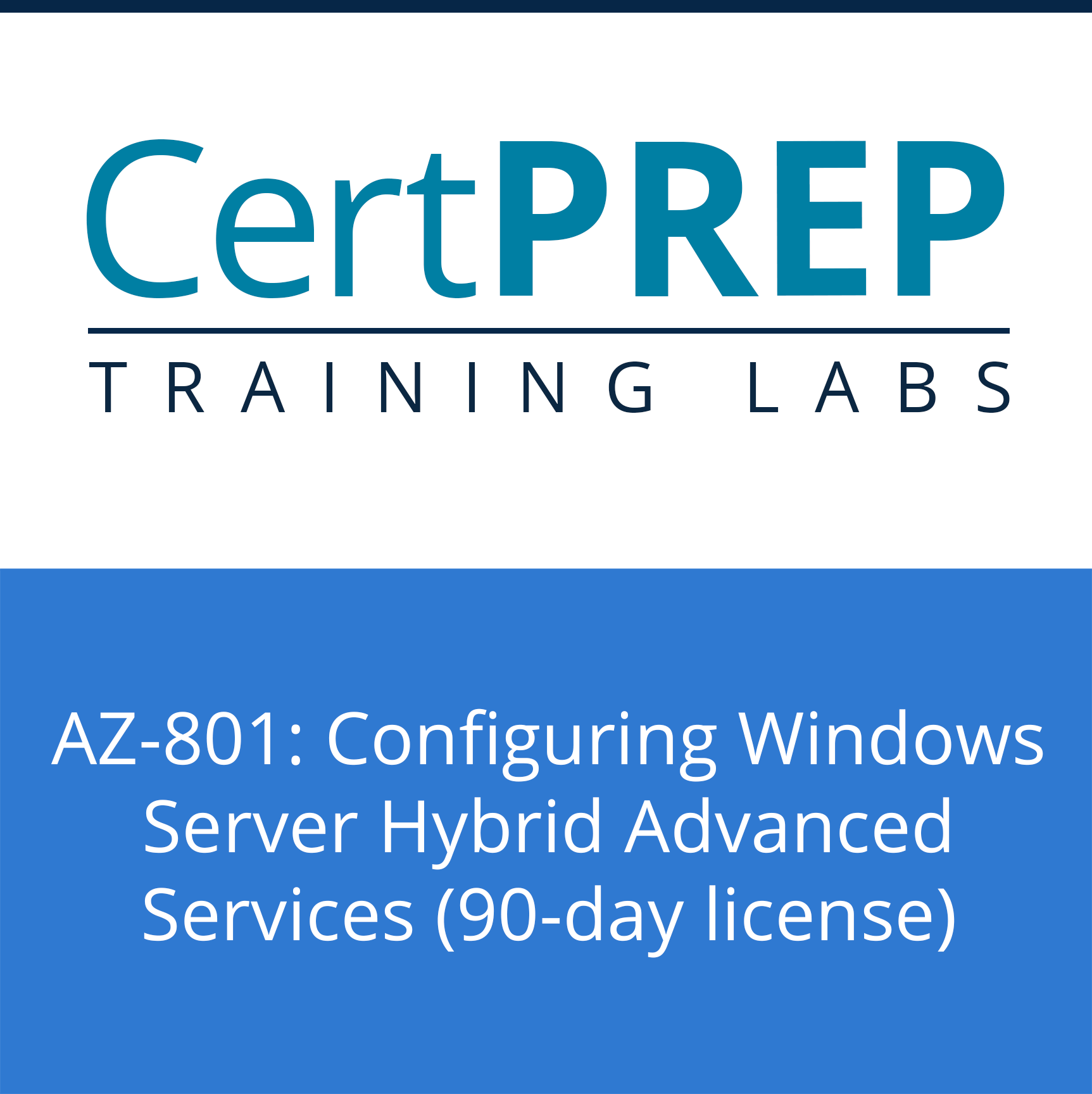 Visual AZ-801 Cert Test