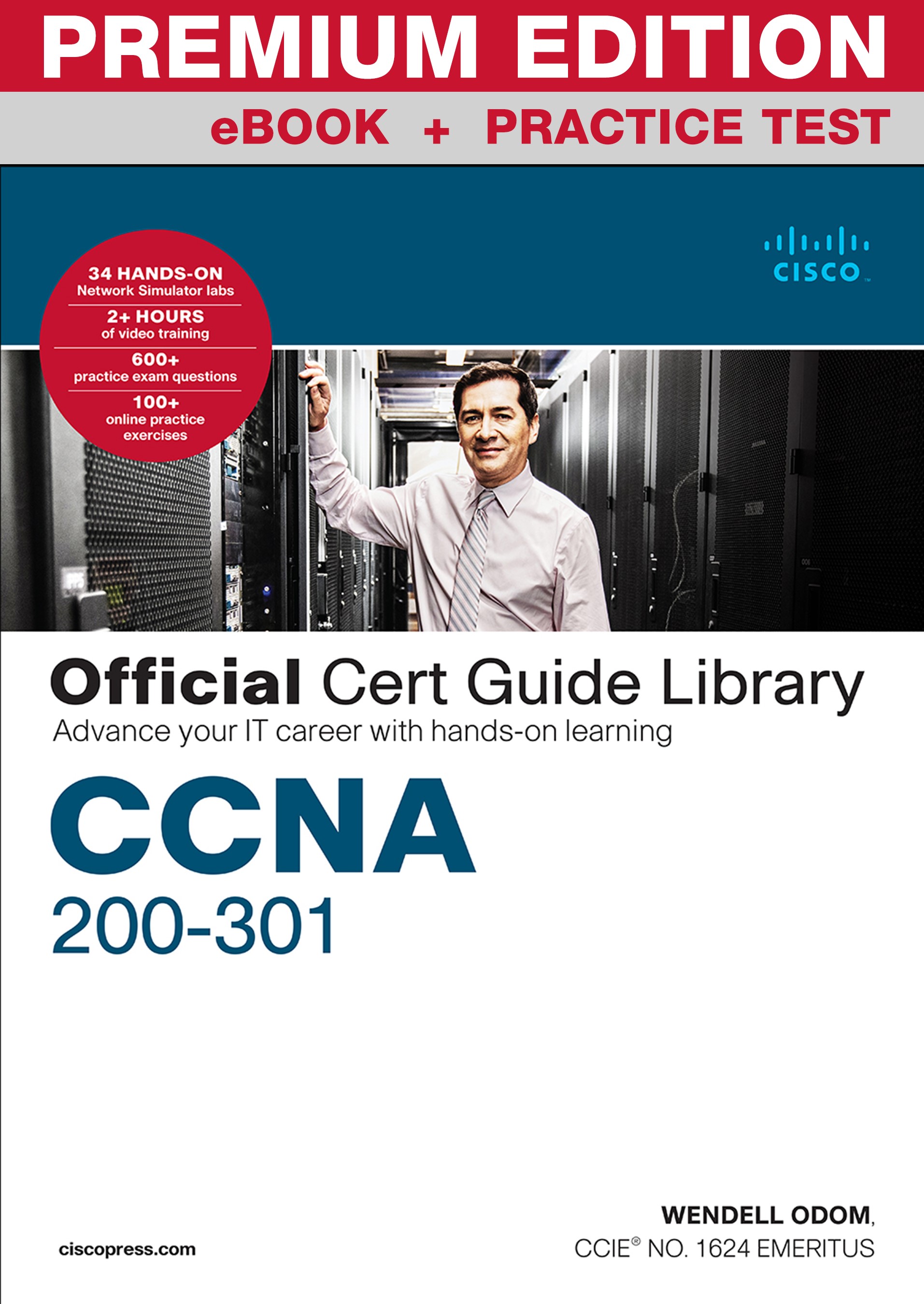 Cisco CCNA 200-301 Official Cert Guide Ebook And Practice Test