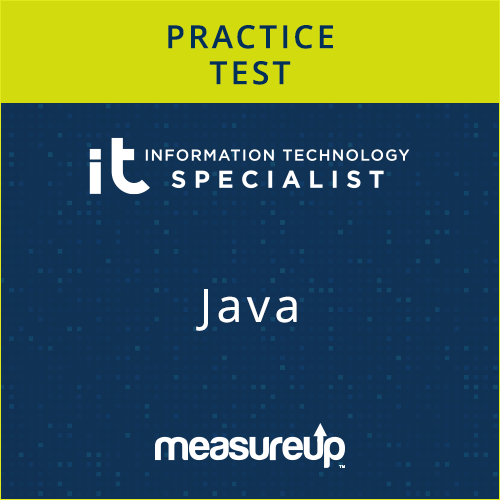 Pearson VUE Practice Test ITS-304: Information Technology Specialist Java