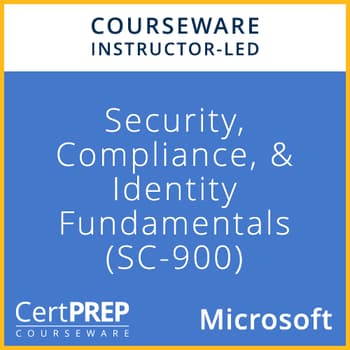 CertPREP Courseware (no video): Microsoft Security, Compliance, and Identity Fundamentals (SC-900) (no-key)