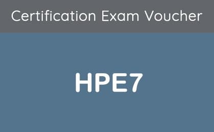 HPE7 Exam Voucher (350 USD)