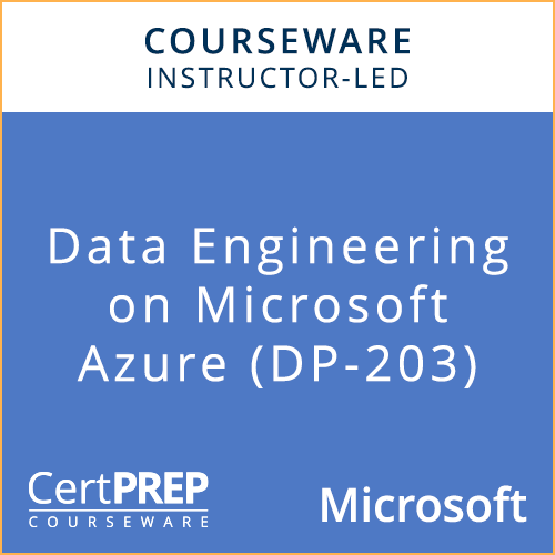 CertPREP Courseware: Data Engineering on Microsoft Azure (DP-203) - Instructor-Led