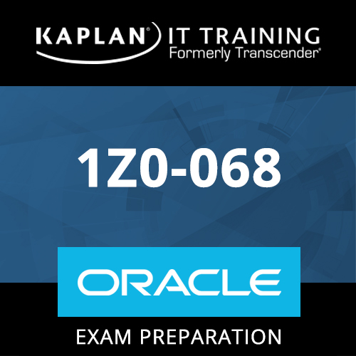 1Z0-068 Oracle Database 12c: RAC and Grid Infrastructure Administration (OCE) Certification Study Package