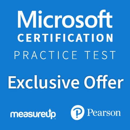 MCT Exclusive MeasureUp Offer by MeasureUp