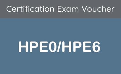 HPE0/HPE6 Interchangeable Exam Voucher (260 USD)