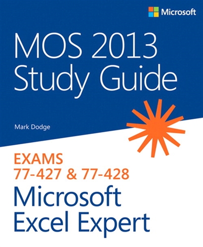 MOS 2013 Study Guide for Microsoft Excel Expert (eBook)