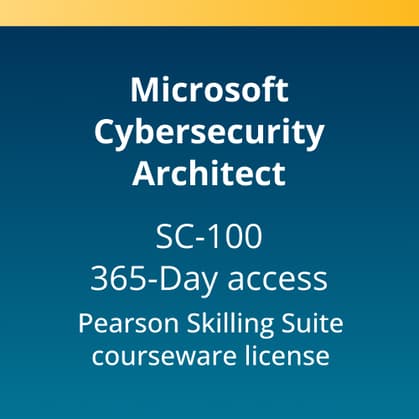 Microsoft Cybersecurity Architect (SC-100) Pearson Skilling Suite — 365-Day access