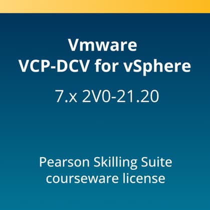 VMware VCP-DCV for vSphere 7.x (2V0-21.20) Pearson Skilling Suite