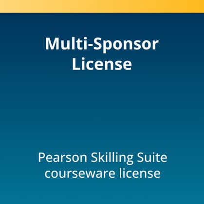 Multi-Sponsor License Pearson Skilling Suite