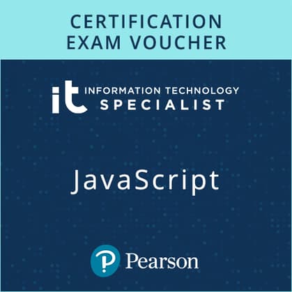 Information Technology Specialist Certification Exam Voucher - JavaScript