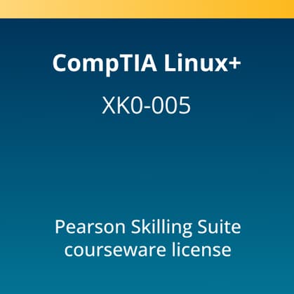 CompTIA Linux+ (XK0-005) Pearson Skilling Suite — 180-Day access