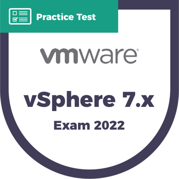 2V0-21.20 VMware Professional vSphere 7.x Exam 2022 (VCP-DCV 2022) |  CyberVista Practice Test - Pearson VUE Government Store