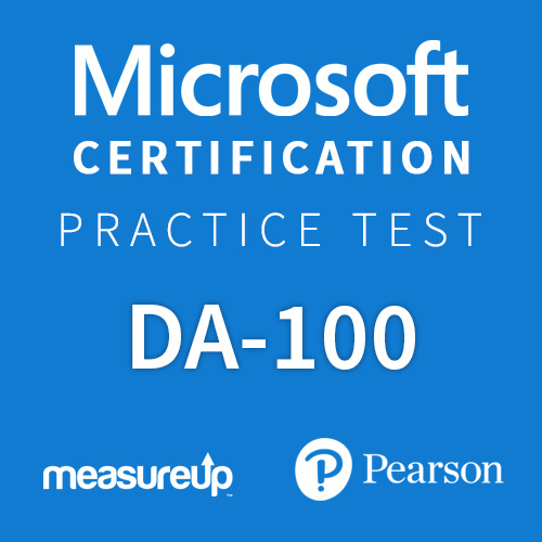 DA-100: Analyzing Data with Microsoft Power BI Certification Practice Test  - Pearson VUE Government Store