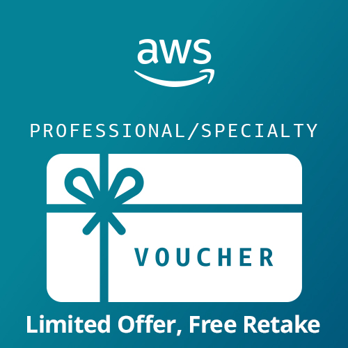 AWS Exam Voucher - Professional & Specialty Certification (WWPD Retake)