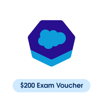 200 USD Salesforce Exam Voucher