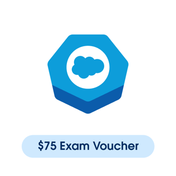 75 USD Salesforce Exam Voucher