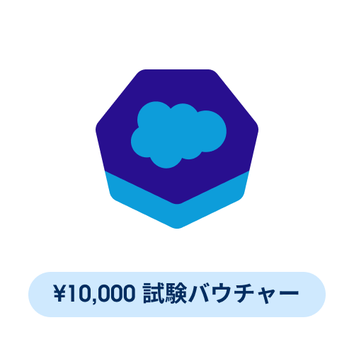 10000 JPY Salesforce Exam Voucher - JP