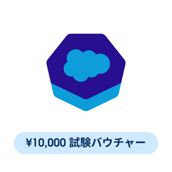 10000 JPY Salesforce Exam Voucher - JP