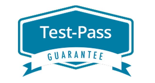 Test-Pass Guarantee logo