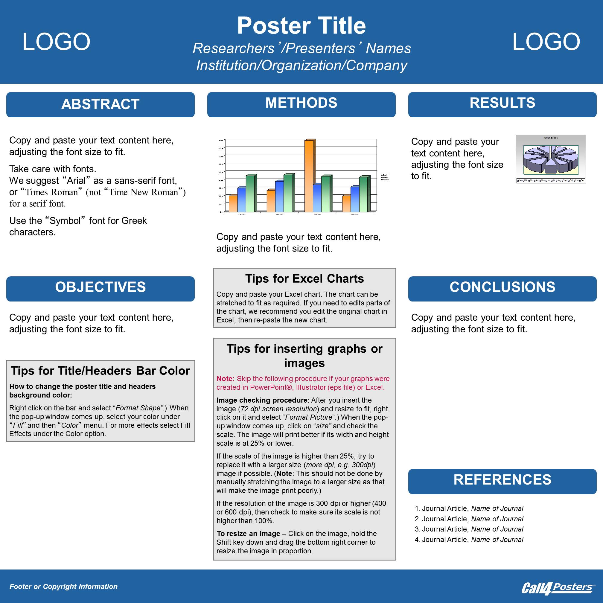 poster presentation template microsoft