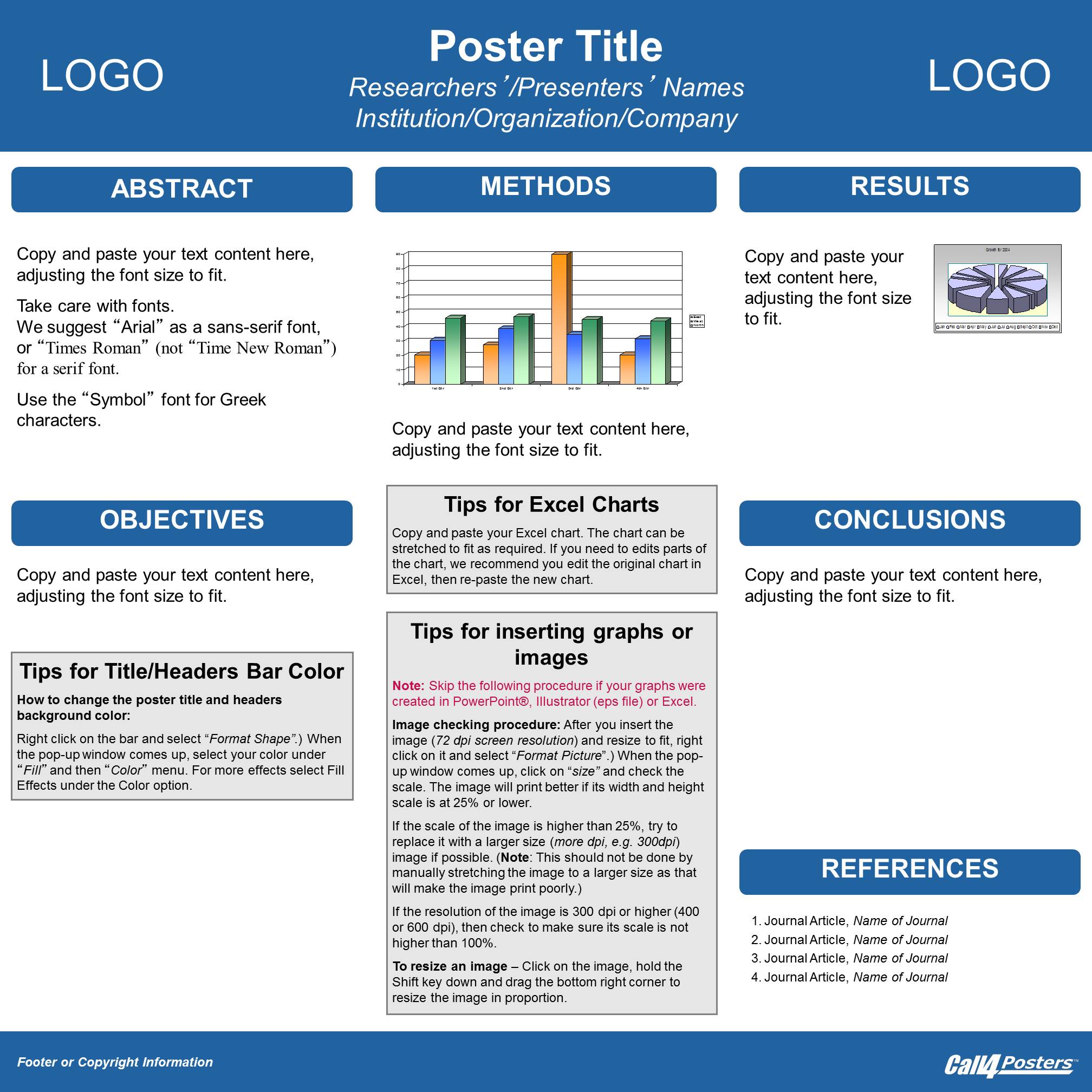 poster presentation length