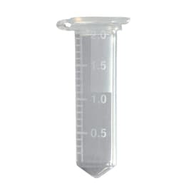 Conical Base 2.0 mL Microcentrifuge Tubes, Natural