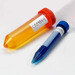 Cryo-Tags Freezer-safe Labels for 15 mL and 50 mL Tubes. 1.5&quot; L x 0.75&quot; W.